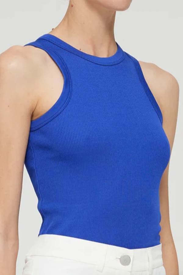 Racer Tank in Blue (Sold Out)