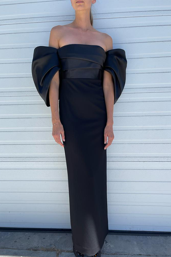 ワンピース Solace London ARLA MAXI DRESS Arla Maxi Dress in Black – Des Kohan