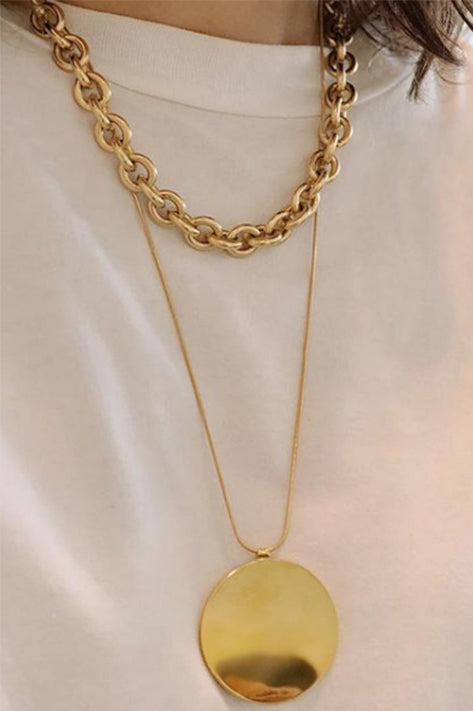 Disc Necklace (Sold Out)