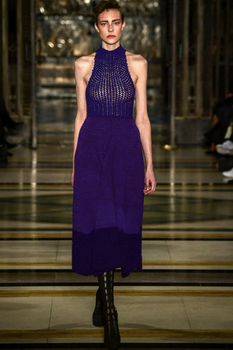 Mark Fast Purple A-Line Dress – Des Kohan