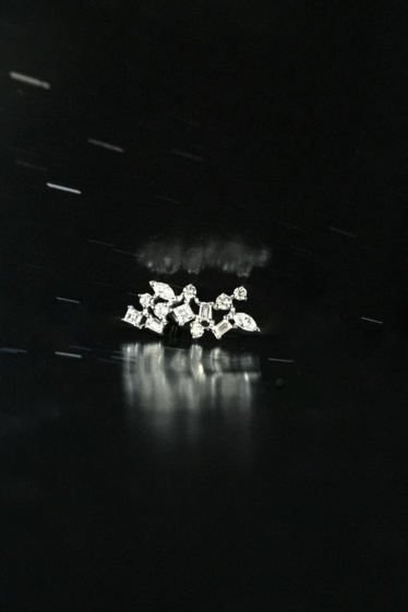 Nataf Joaillerie Star Cluster Diamond Earring