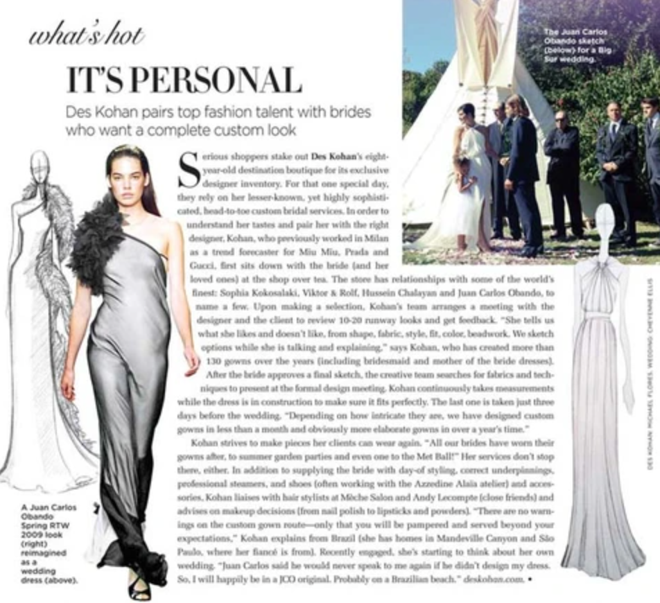 Custom Evening + Wedding Gowns