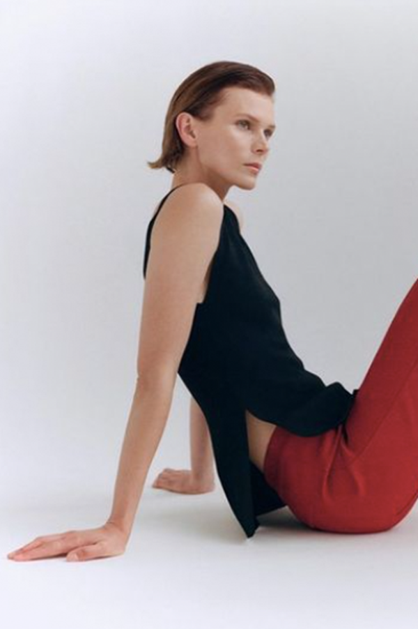 High Sport Asher top in black