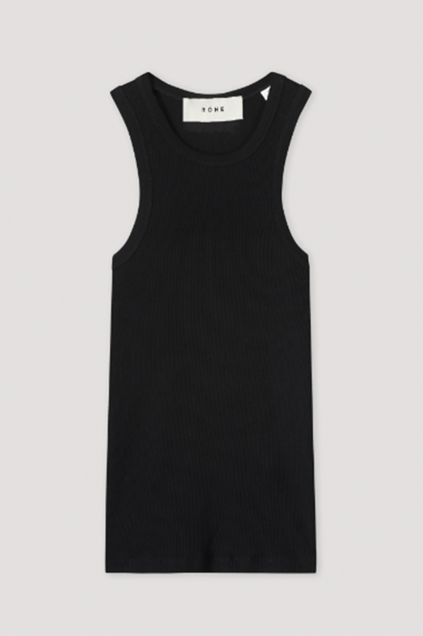 Racer Tank in Black