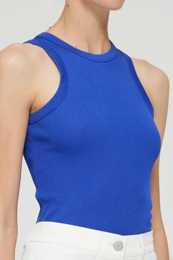 Racer Tank in Blue