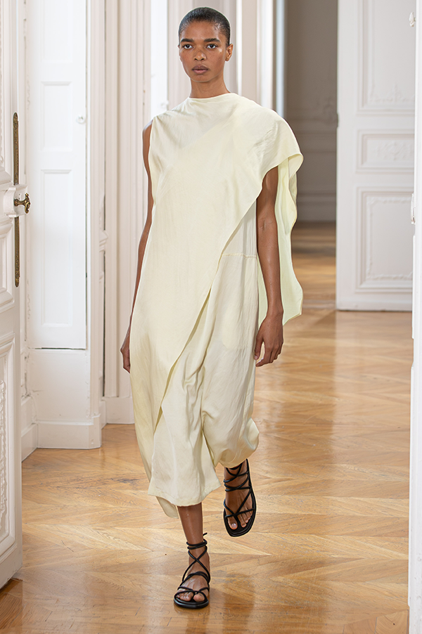 Dera Sleeveless Dress in Vanilla