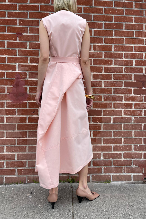 Daikuta Dress in Peach