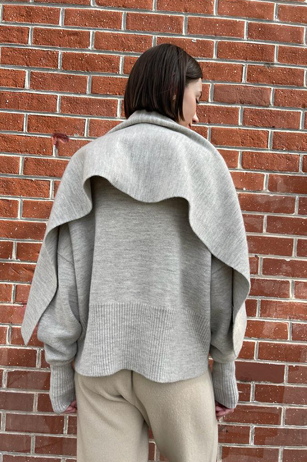 Lauren Manoogian Double Knit Scarf in Carrara
