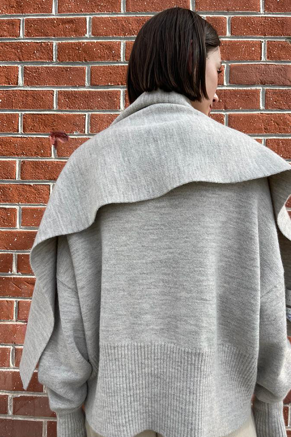 Lauren Manoogian Double Knit Scarf in Carrara