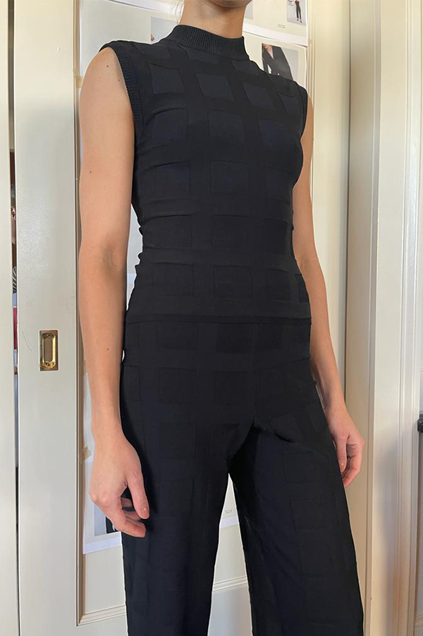 High Sport Drea Top in Black