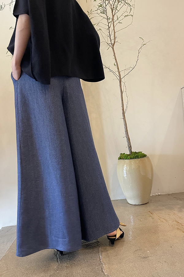 Linen Long Wide Leg Pants