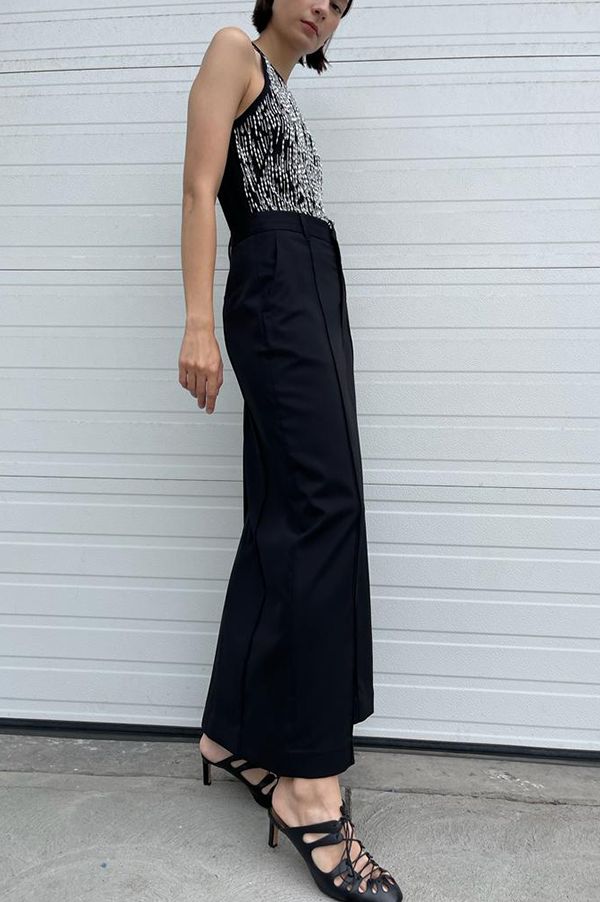 Maria Mcmanus Full Length Skirt in Black