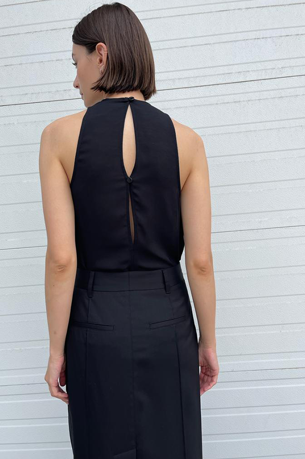 Full Length Skirt in Black