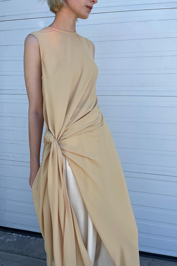 Hari Dress in Butter