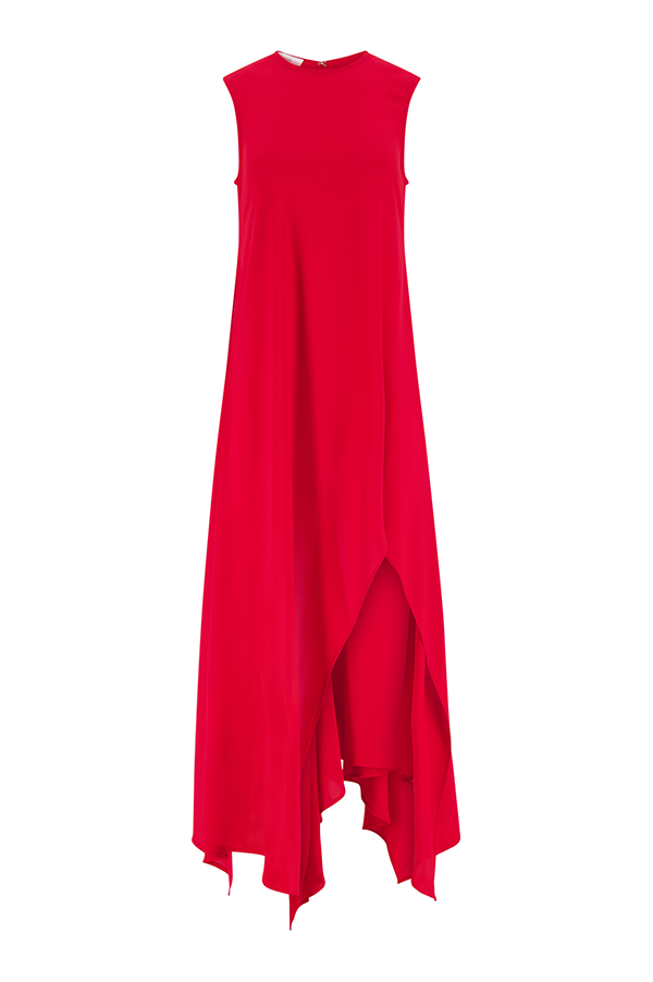 Beaufille Hari Dress in Vermillion