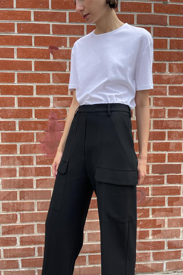 Beaufille Holt Cargo Trousers in Black