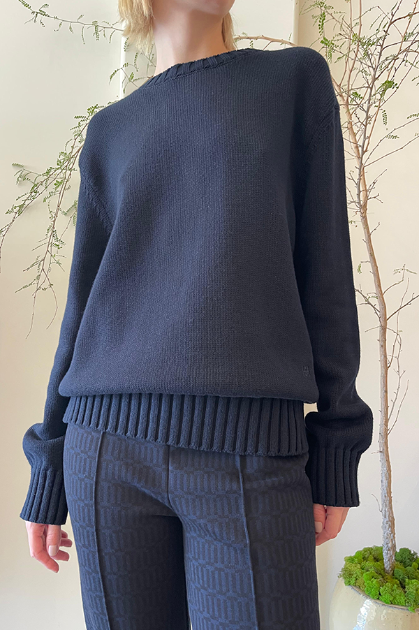 Jordan Sweater in Dark Navy