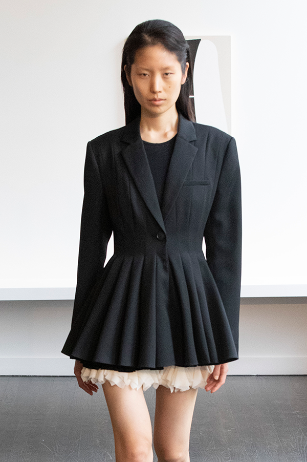 Ashlyn Karlin Jacket In black
