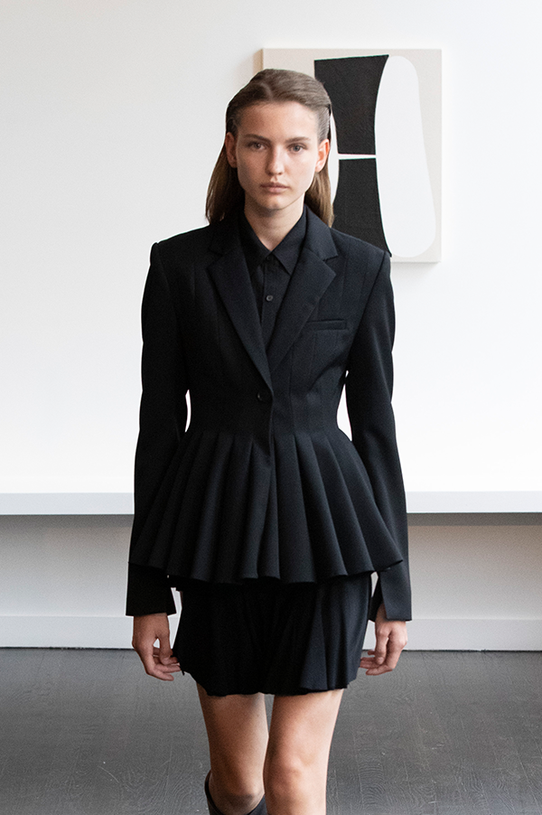 Ashlyn Karlin Jacket In black