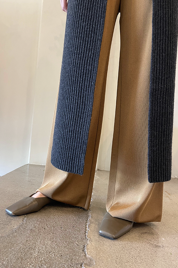 Kupia Long Drape Top in Anthracite