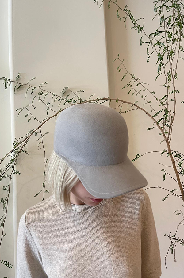 Mini Palace Cap In Light Grey
