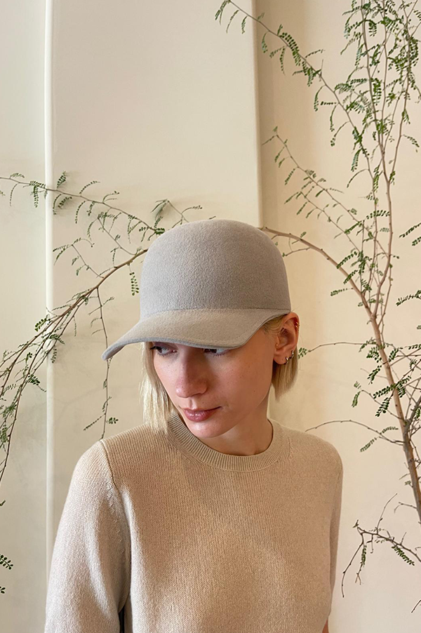 Mini Palace Cap In Light Grey