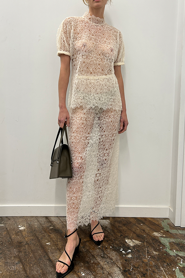 Beaufille Mori Skirt in Ivory