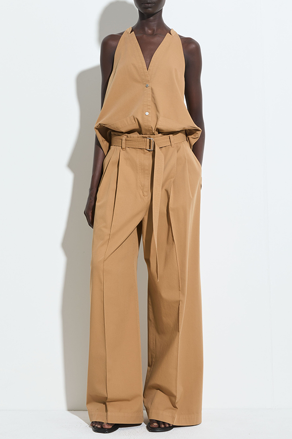 Paradisa Wide Leg Pants in Camel