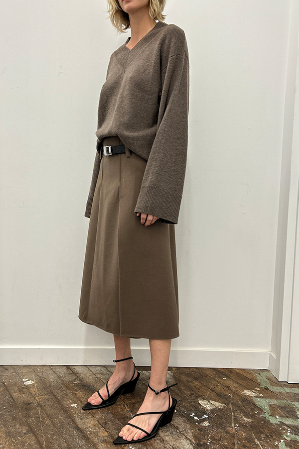 Beaufille Serra Skirt in Sandstone