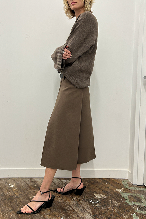 Beaufille Serra Skirt in Sandstone