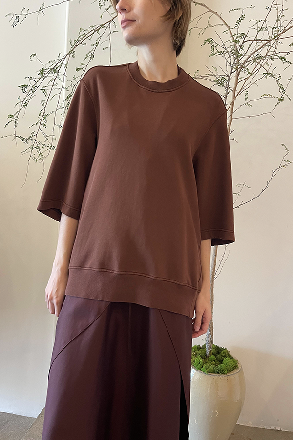 Tuza Sweatshirt in Mahogany