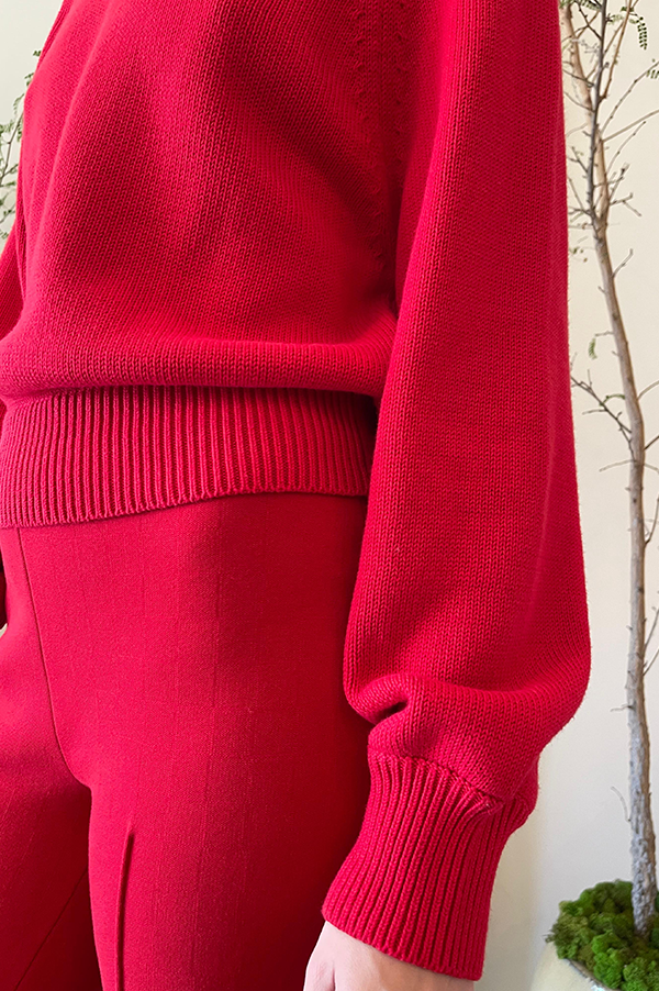 Veronica Sweater in Red