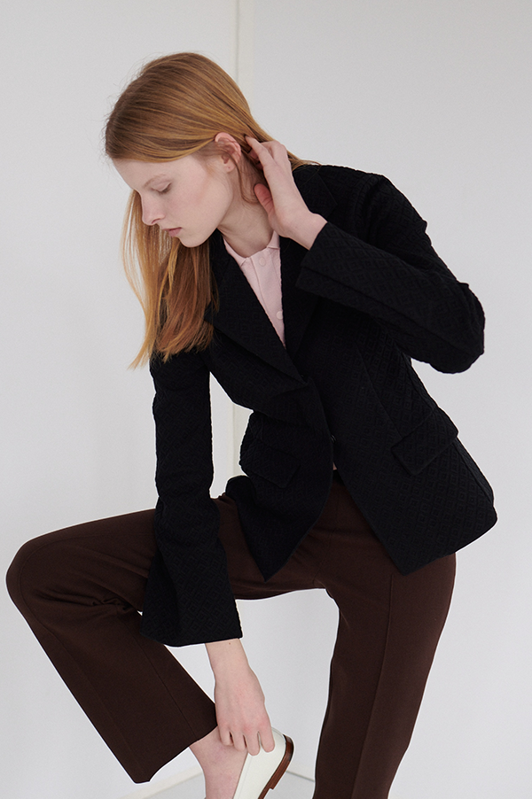 High sport kick ant in chocolate brown