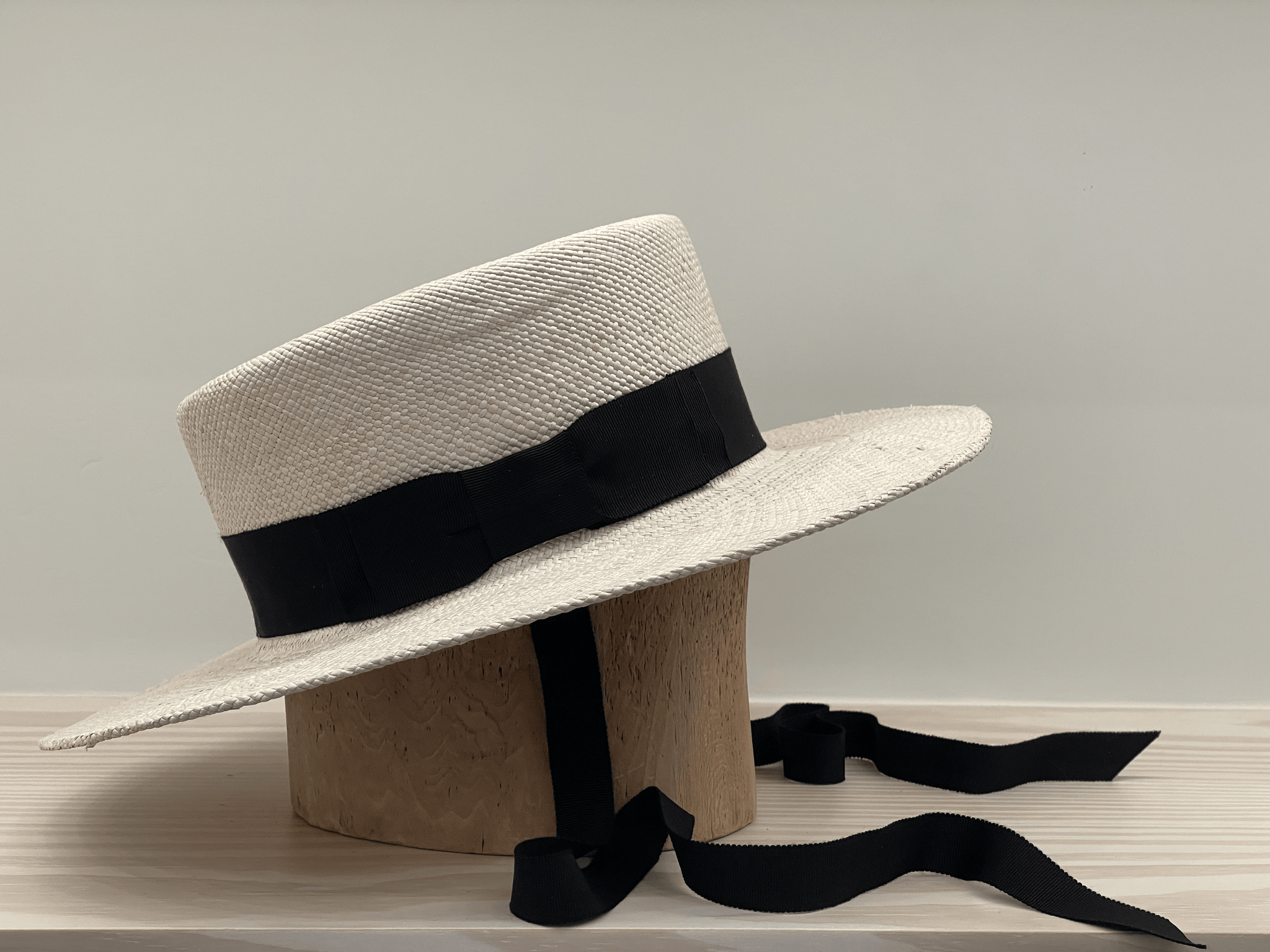 Gloria Hat in Cream with Chinstrap