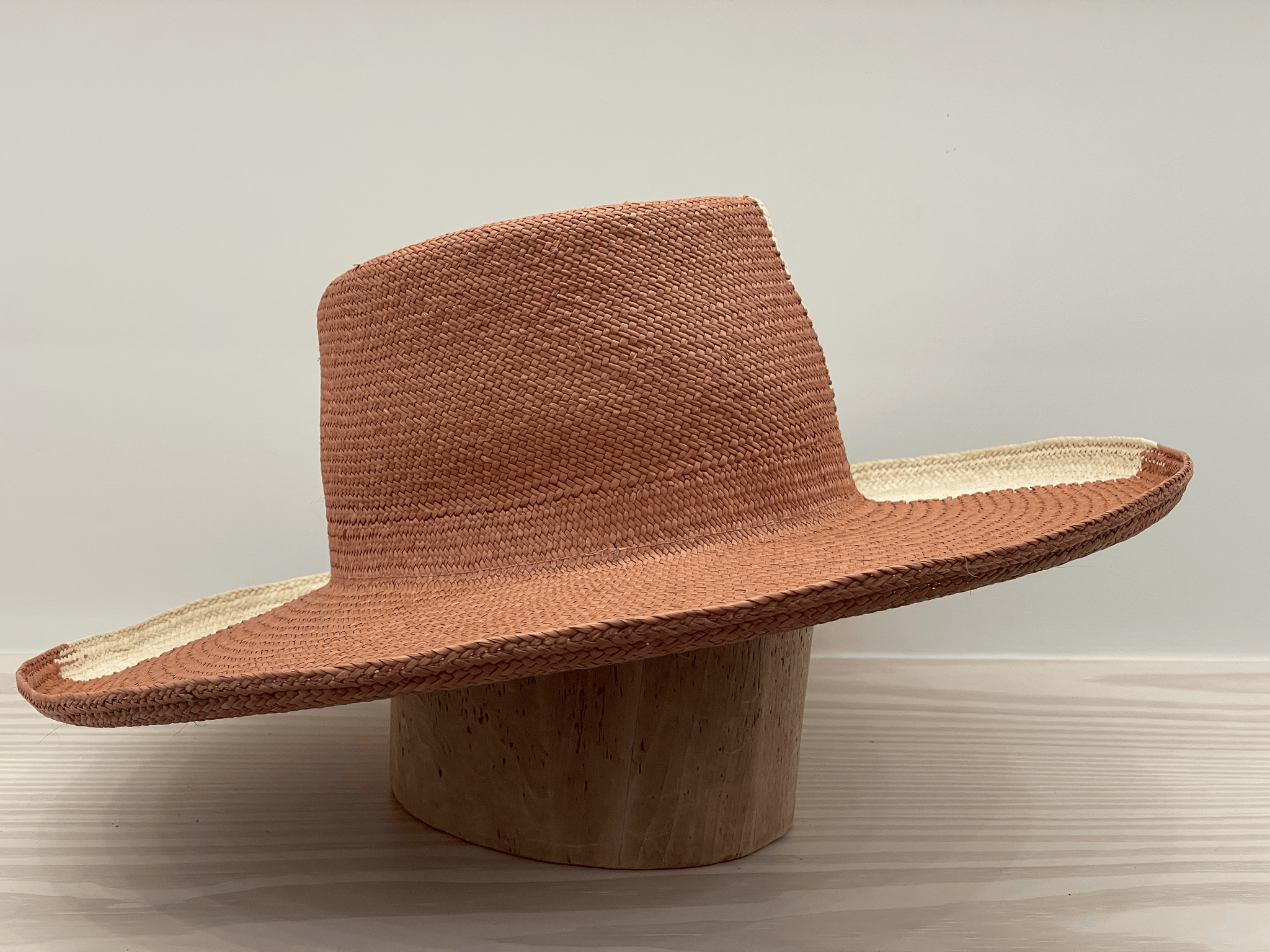 Drury Lane Hat in Cafe/ Ivory (Sold Out)