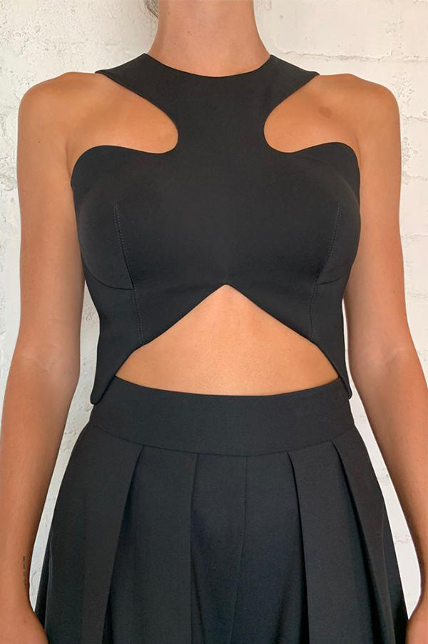 Curved Crop Top (Sold Out)