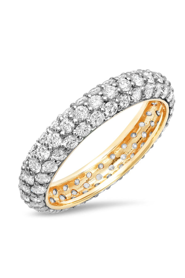 Diamond Domed Ring