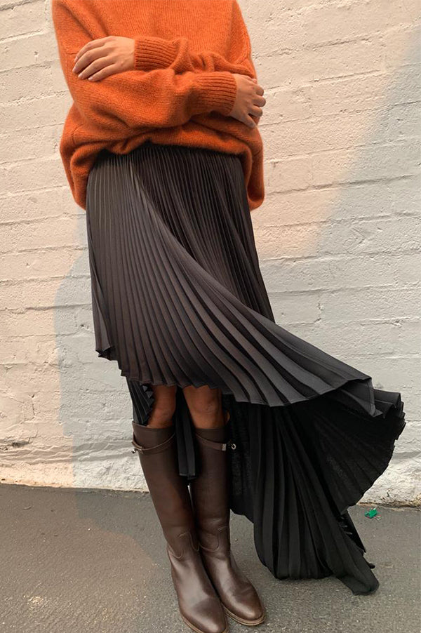 Fibonacci Elipse Pleated Skirt (Sold Out)