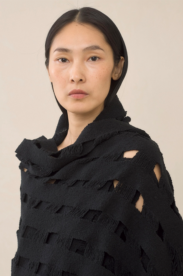 Lauren Manoogian Black Scarf