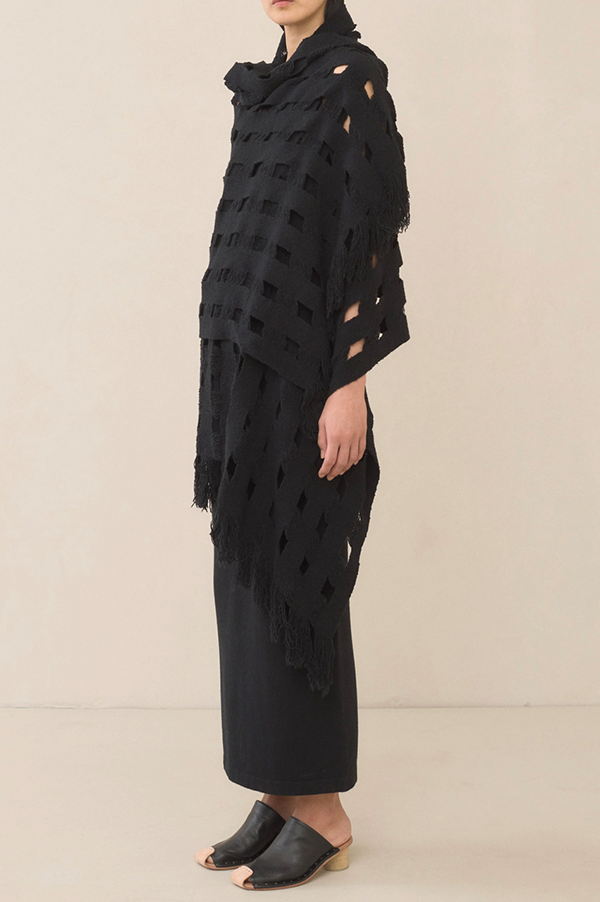 Lauren Manoogian Black Scarf