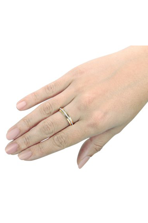 Gold and Silver Rope Band