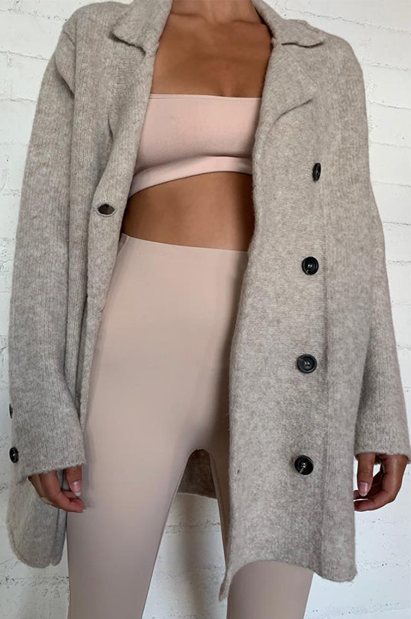 High Waist Legging in Capri Sand