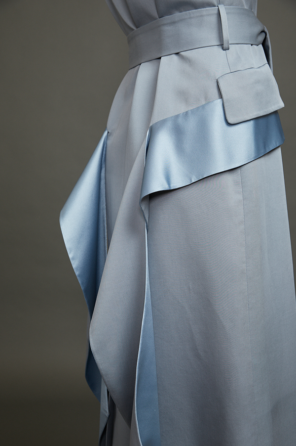 Sleeveless Tuxedo Dress (Sold Out)