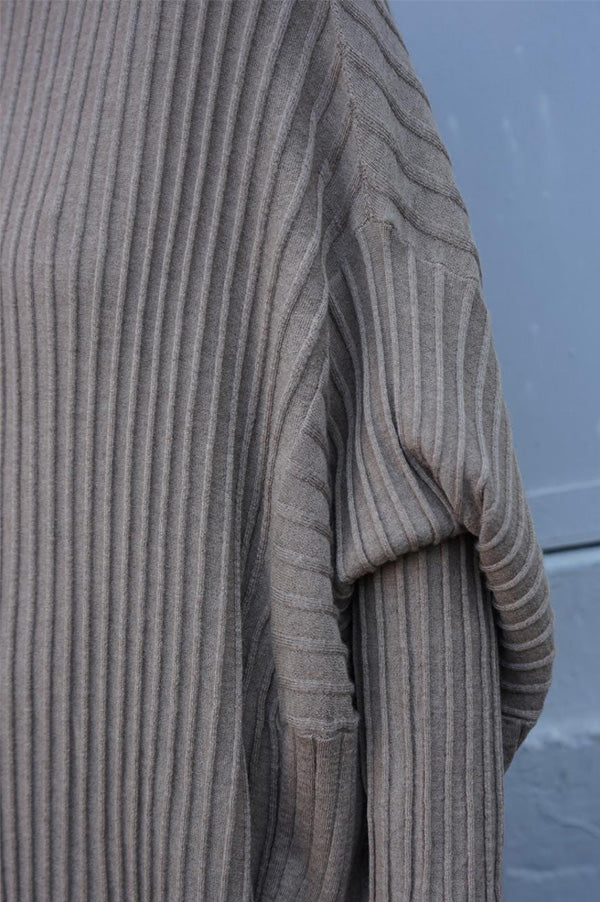 Four Slit Over Sweater
