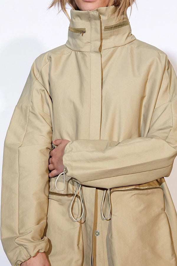 Camel Outback Convertible Coat