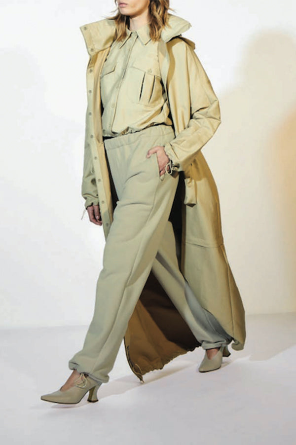 Camel Outback Convertible Coat