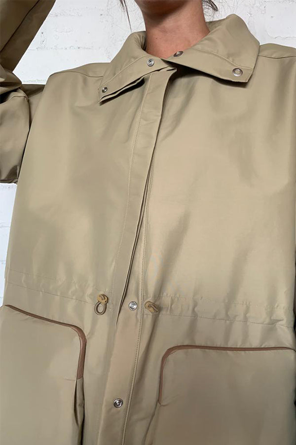 Camel Outback Convertible Coat
