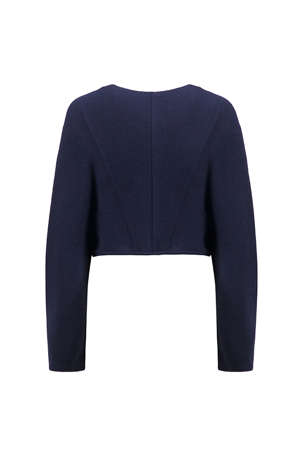 Twist Sweater in Navy (Sold Out)