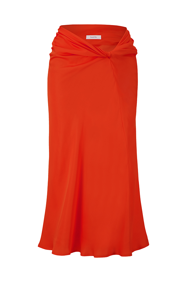 Vela Skirt in Tangerine (Sold Out)