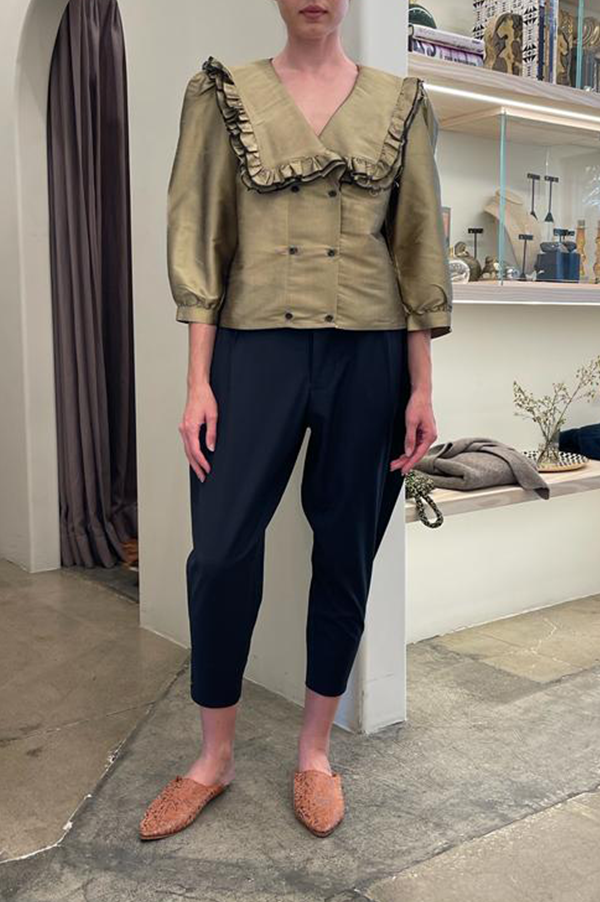 Vienna Blouse in Pyrite (Sold Out)